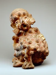Male figure with sores